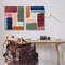Stupell Industries Abstract Modular Color Block 2 pc Canvas Wall Art Set Design by Victoria Barnes